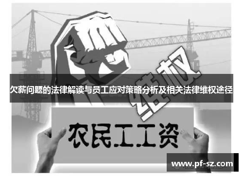 欠薪问题的法律解读与员工应对策略分析及相关法律维权途径