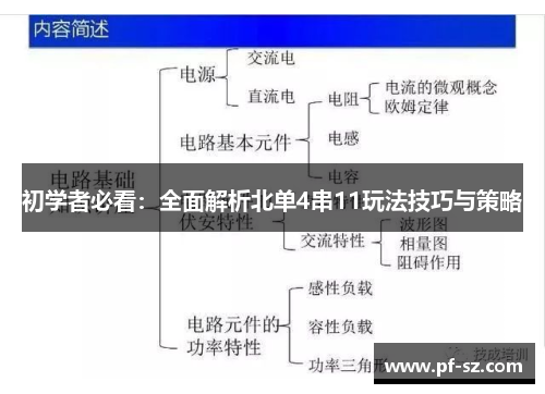初学者必看：全面解析北单4串11玩法技巧与策略